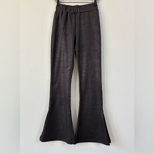 Dance & Marvel Coated Flare Pants NWT